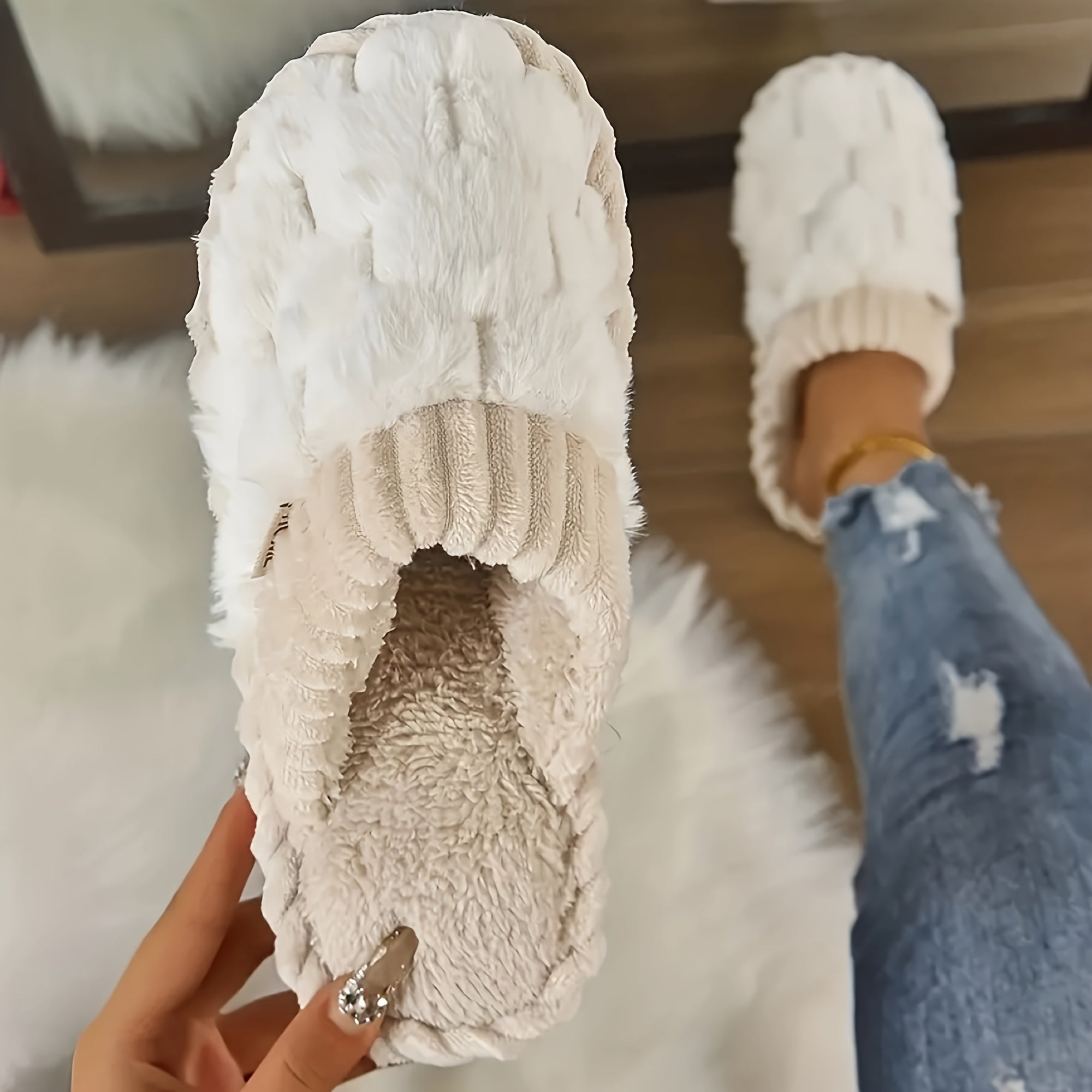 Noelle™ Cozy Plush Slippers