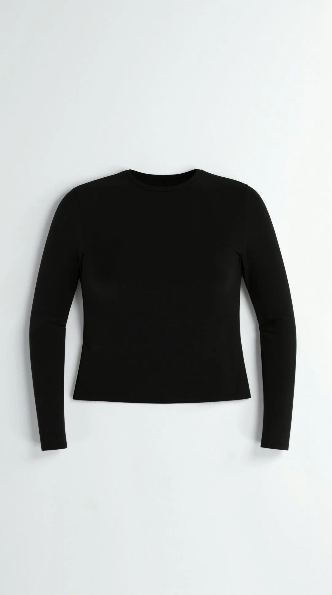 Long Sleeve Fitted Crop