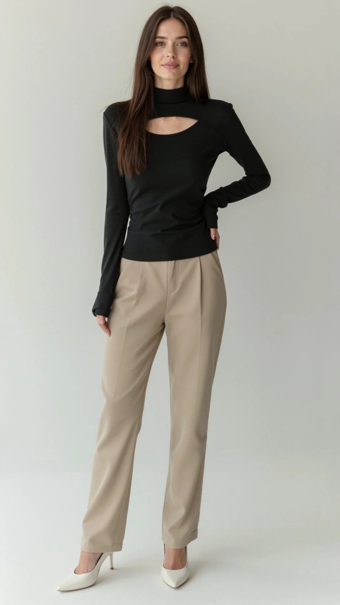 Women’s Cutout Long Sleeve