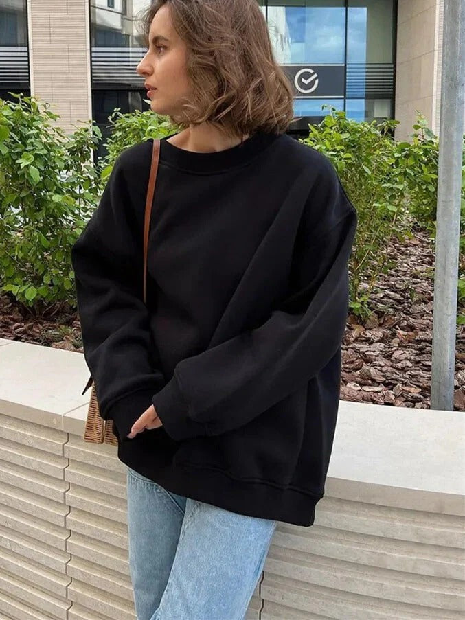 Oversized Casual Women’s Sweatshirt