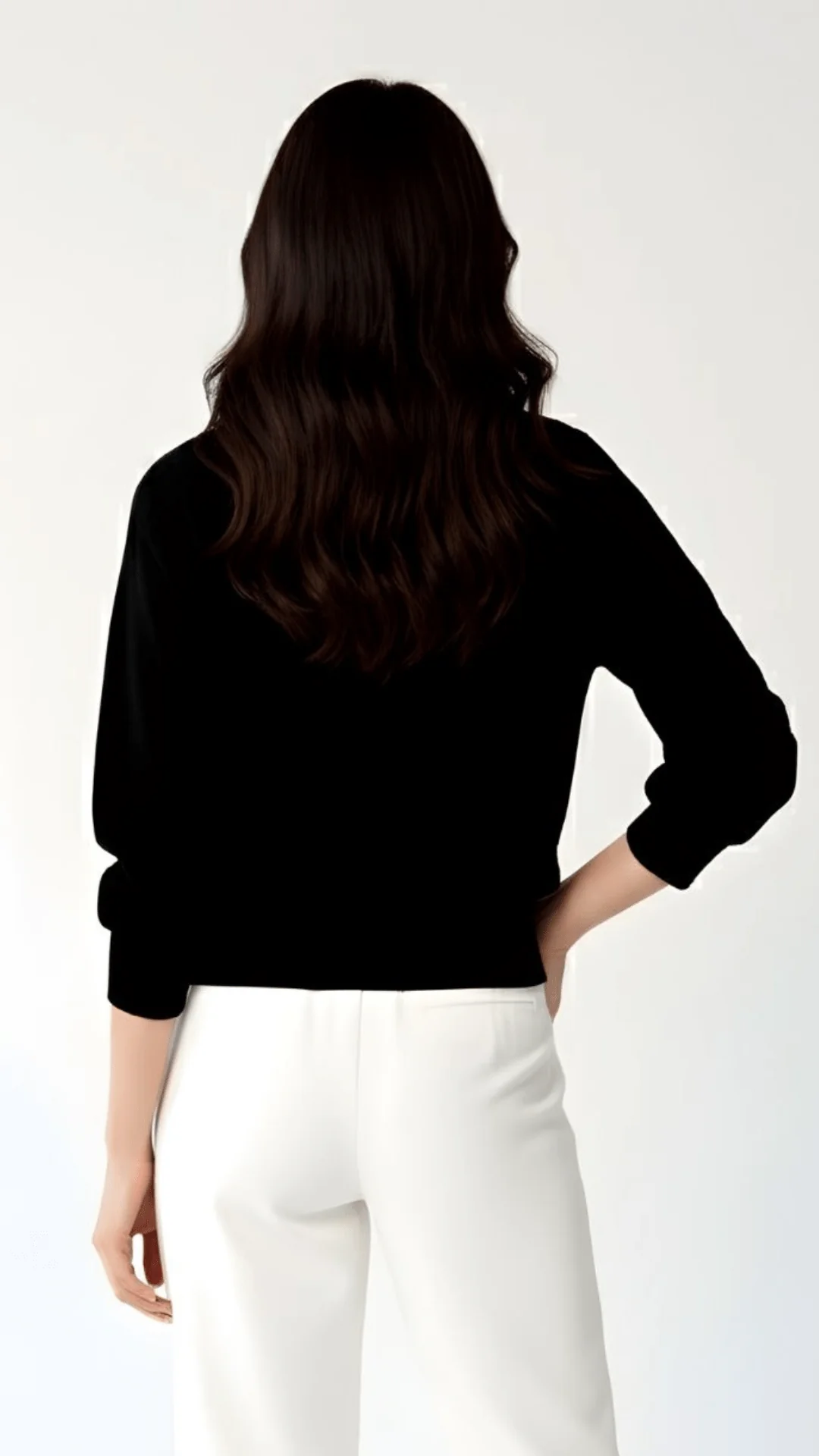 V-Neck Button-Up Cardigan