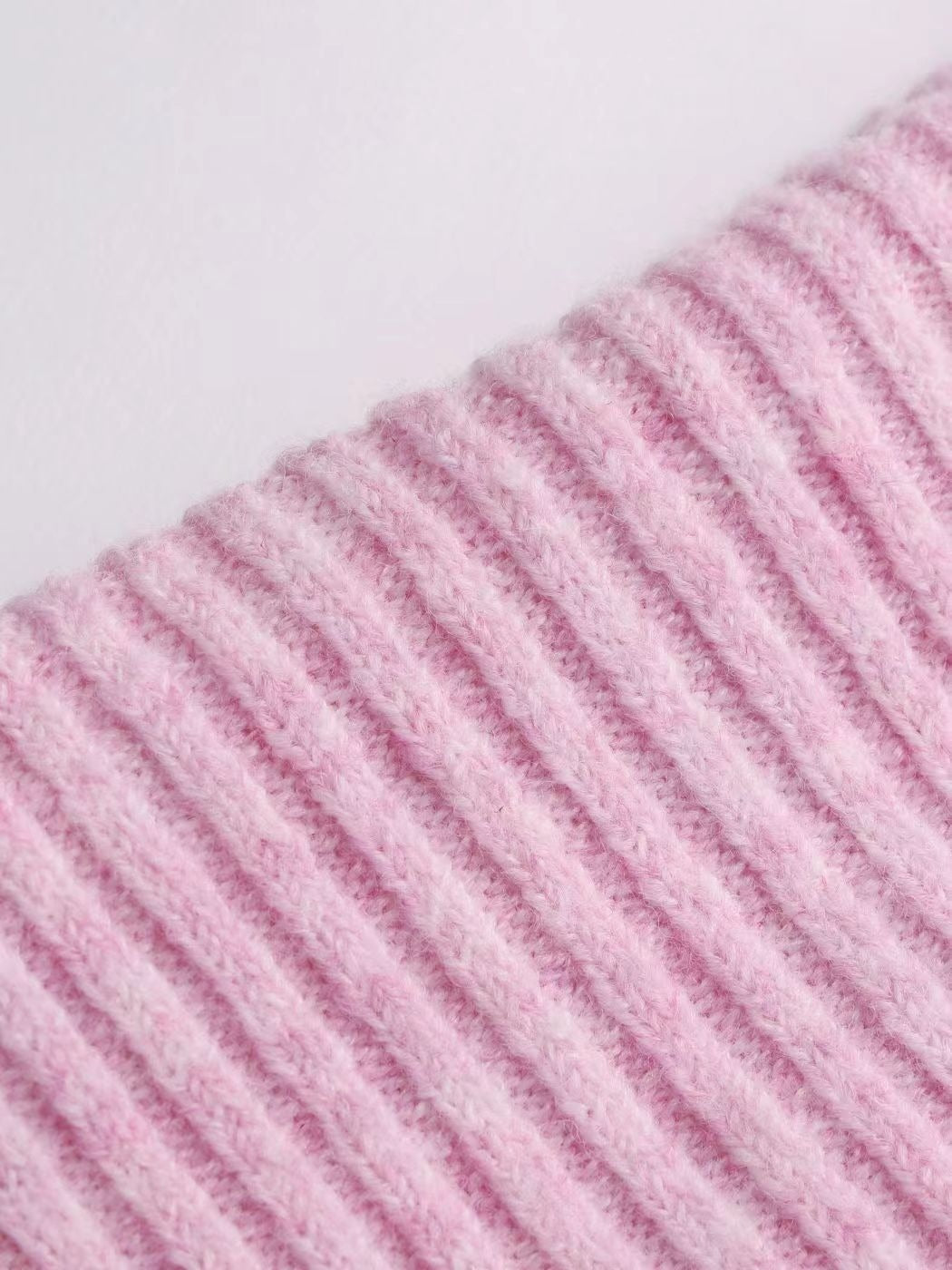 Off Shoulder Folded Sweater