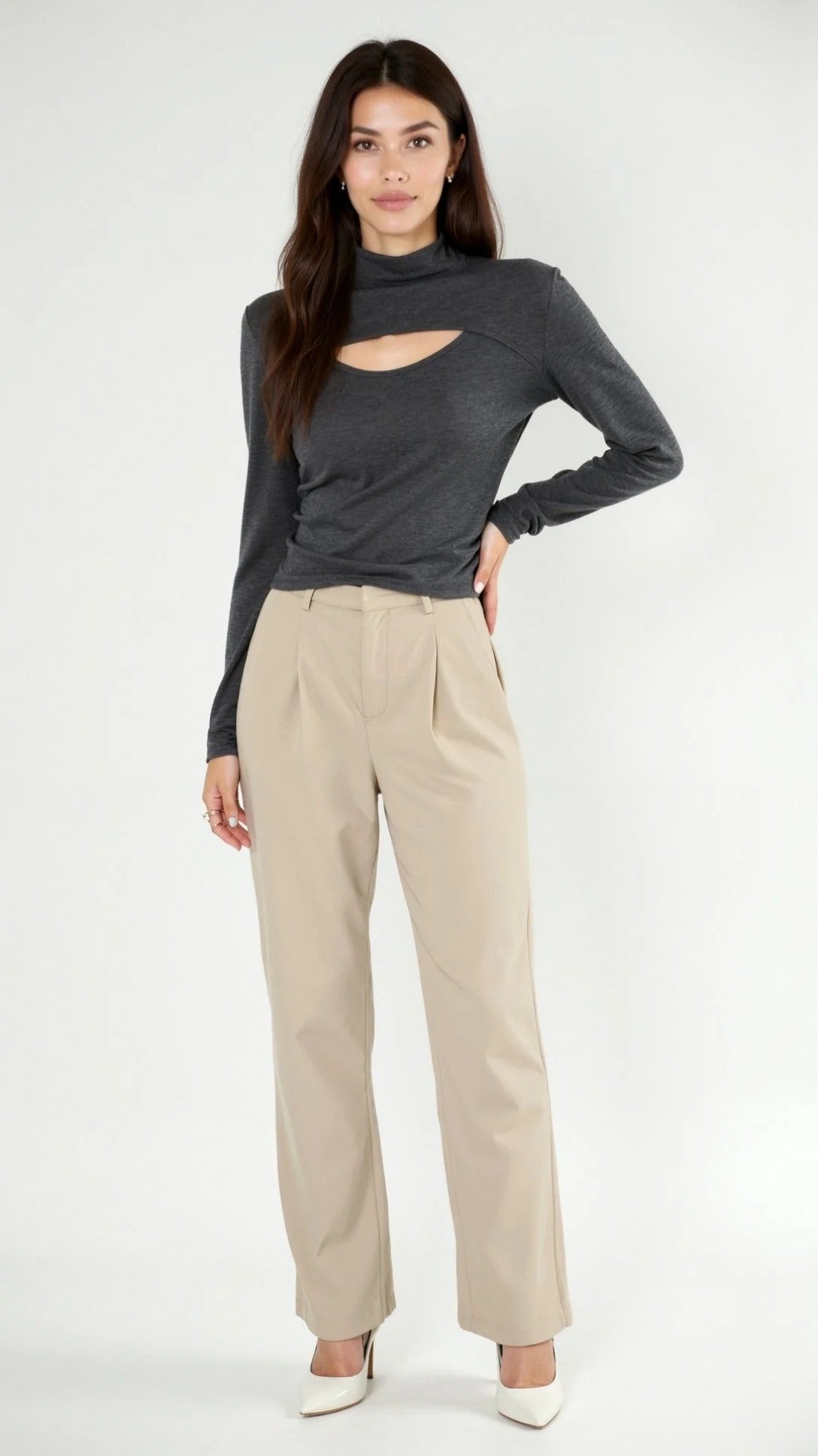 Women’s Cutout Long Sleeve