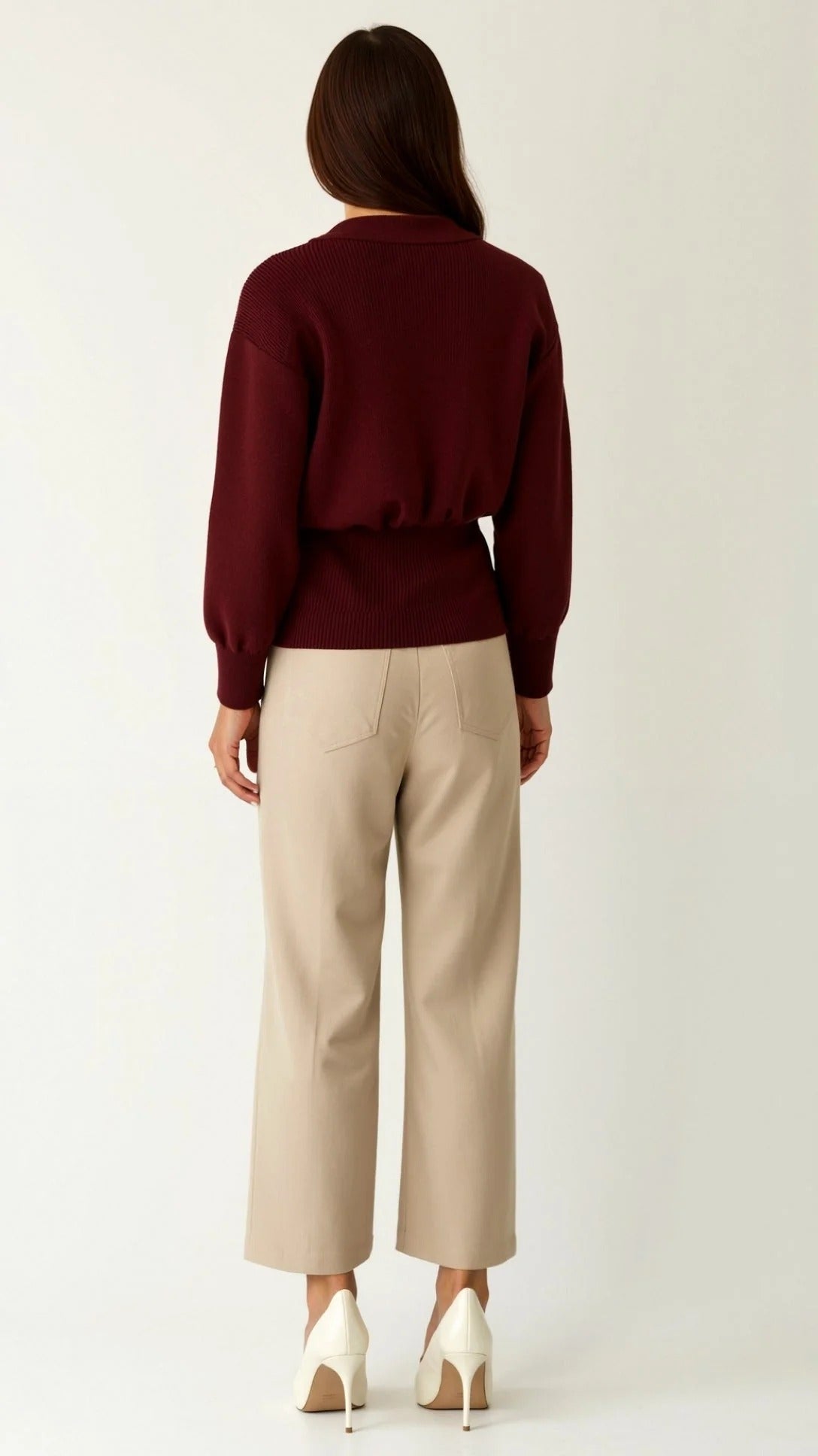 Deep V Statement Cardigan