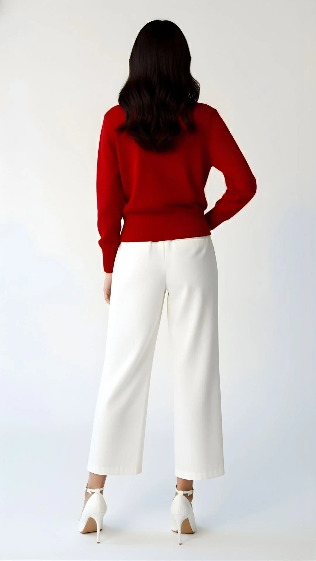 V-Neck Button-Up Cardigan