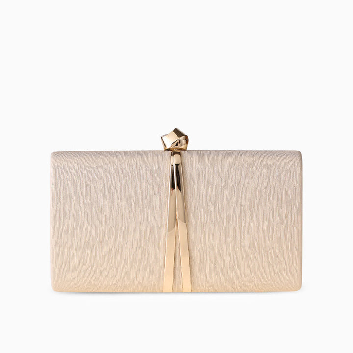 Marina - Sculpted Metal Detail Evening Clutch