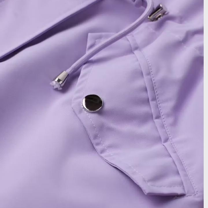 Women’s Hooded Zip-Up Trench Coat