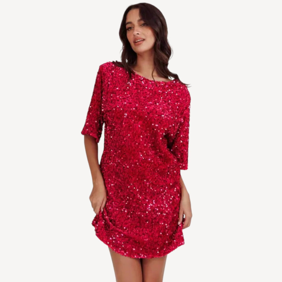 Sparkly Oversized Party Dress