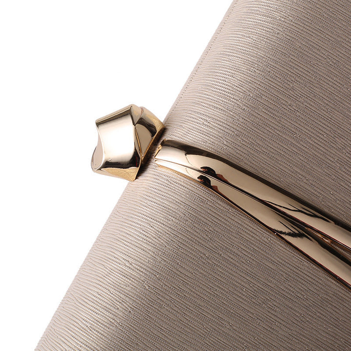 Marina - Sculpted Metal Detail Evening Clutch