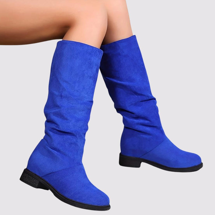 Elara™ Slouchy Mid Calf Boots