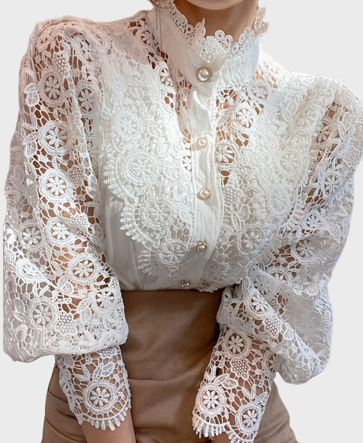 Clara™ Victorian Lace Blouse