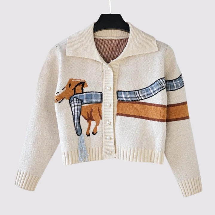Women’s Dog Print Jacket
