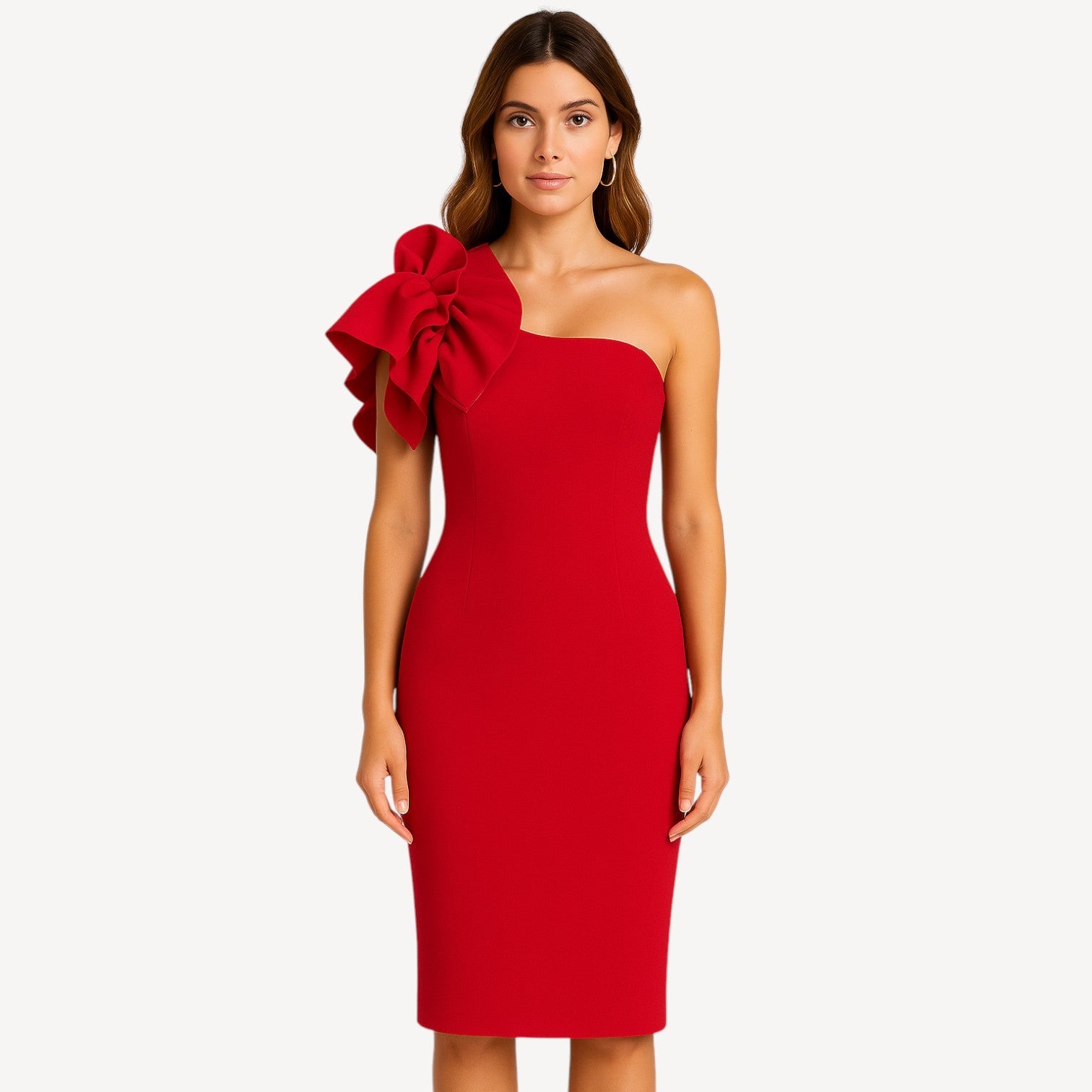 Bow Detail Cocktail Dress