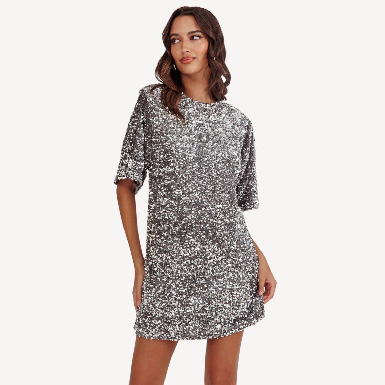 Sparkly Oversized Party Dress