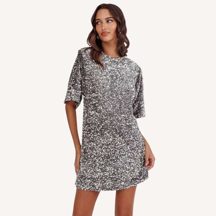 Sparkly Oversized Party Dress