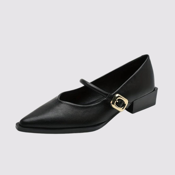 AMELINE™ French Pointed-Toe Mary Janes