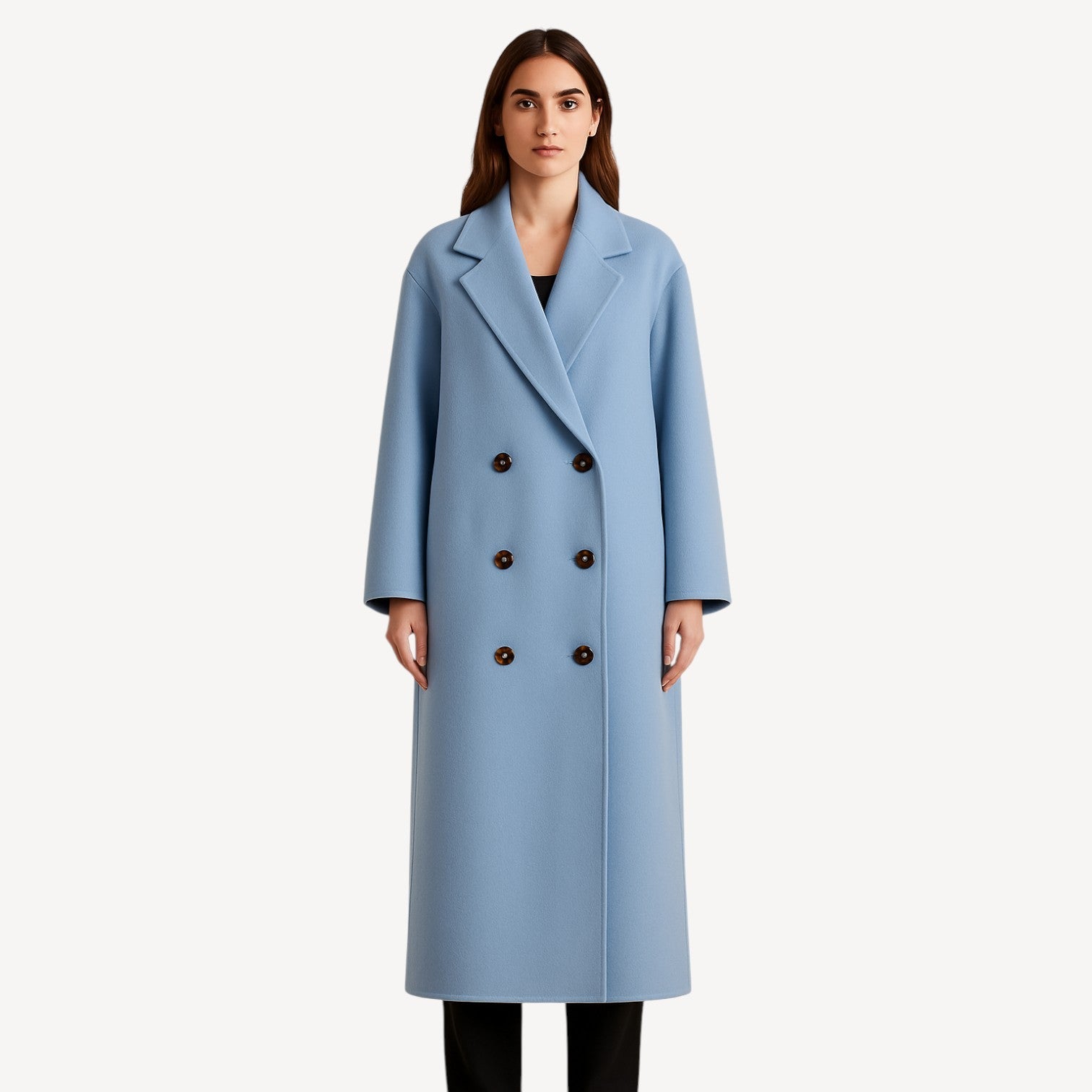 Light Blue Double Coat