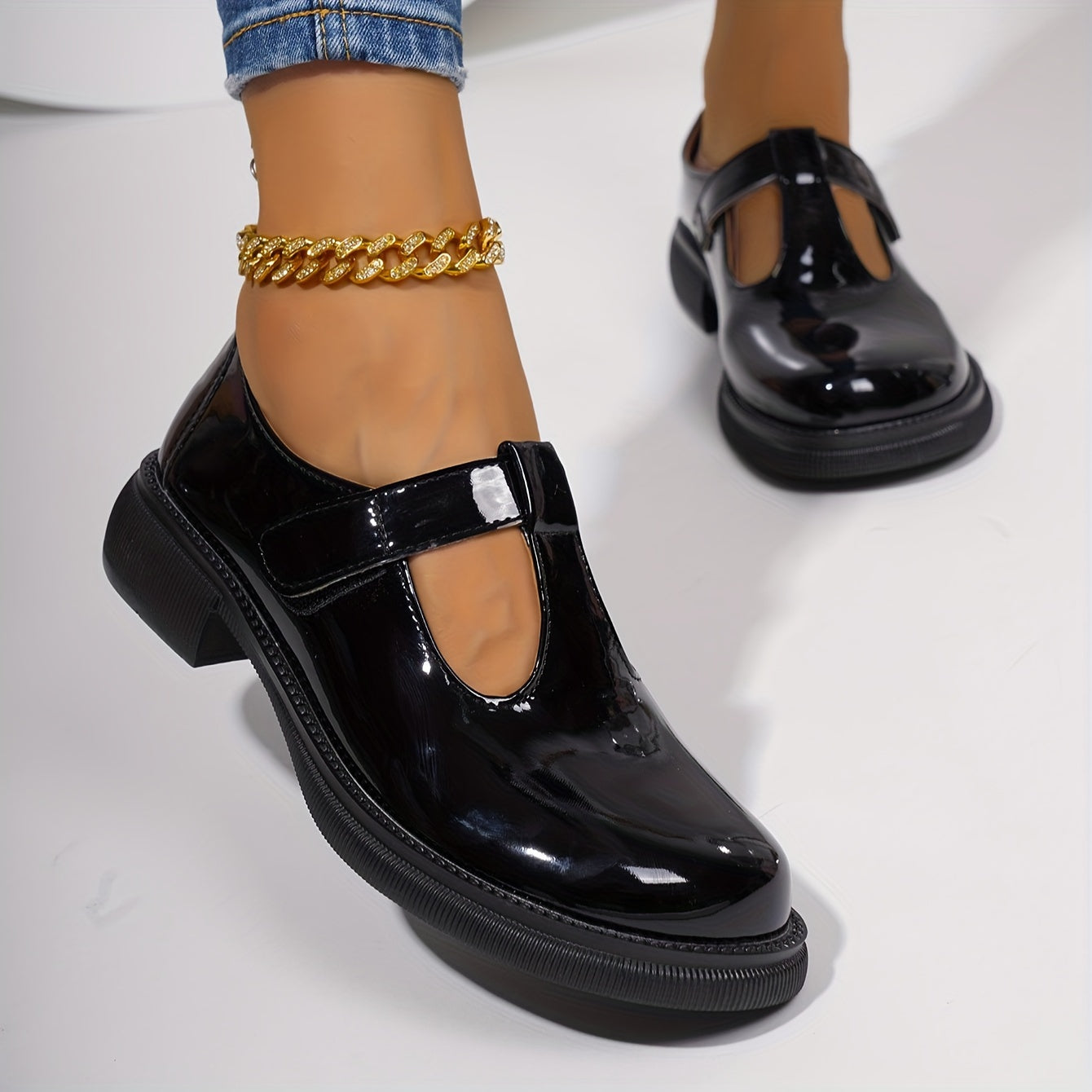 MIRELLE™ Patent Flat Mary Janes