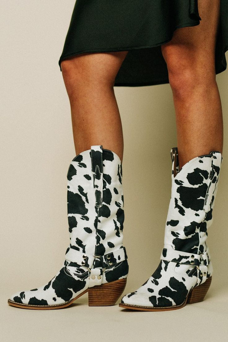 Emily | Women’s Trendy High Shaft Cowboy Boots