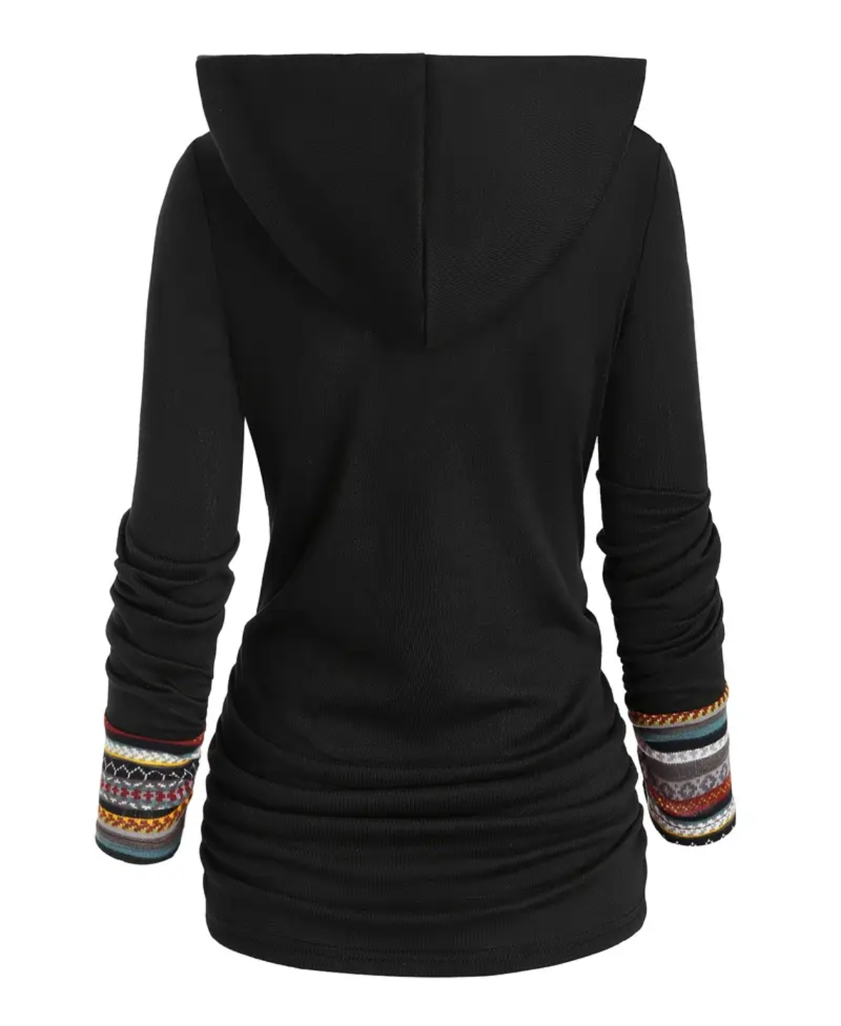 Liora™ Patchwork Hooded Sweatshirt