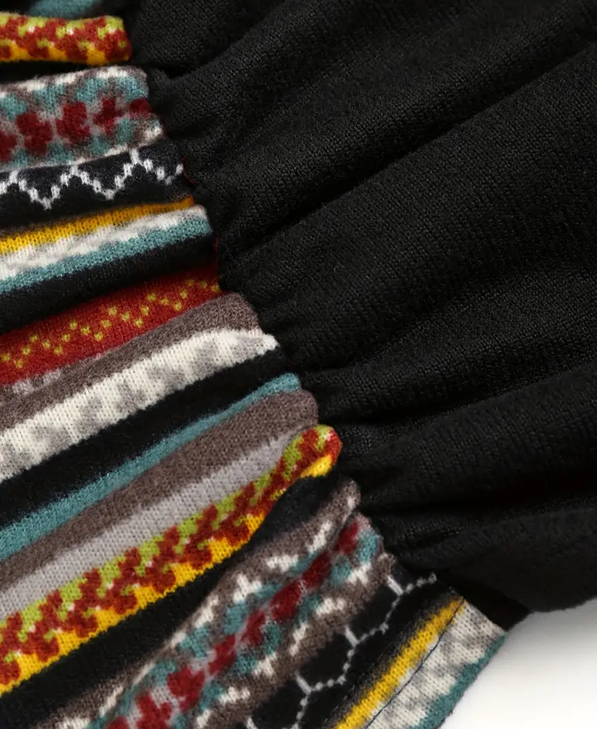 Liora™ Patchwork Hooded Sweatshirt