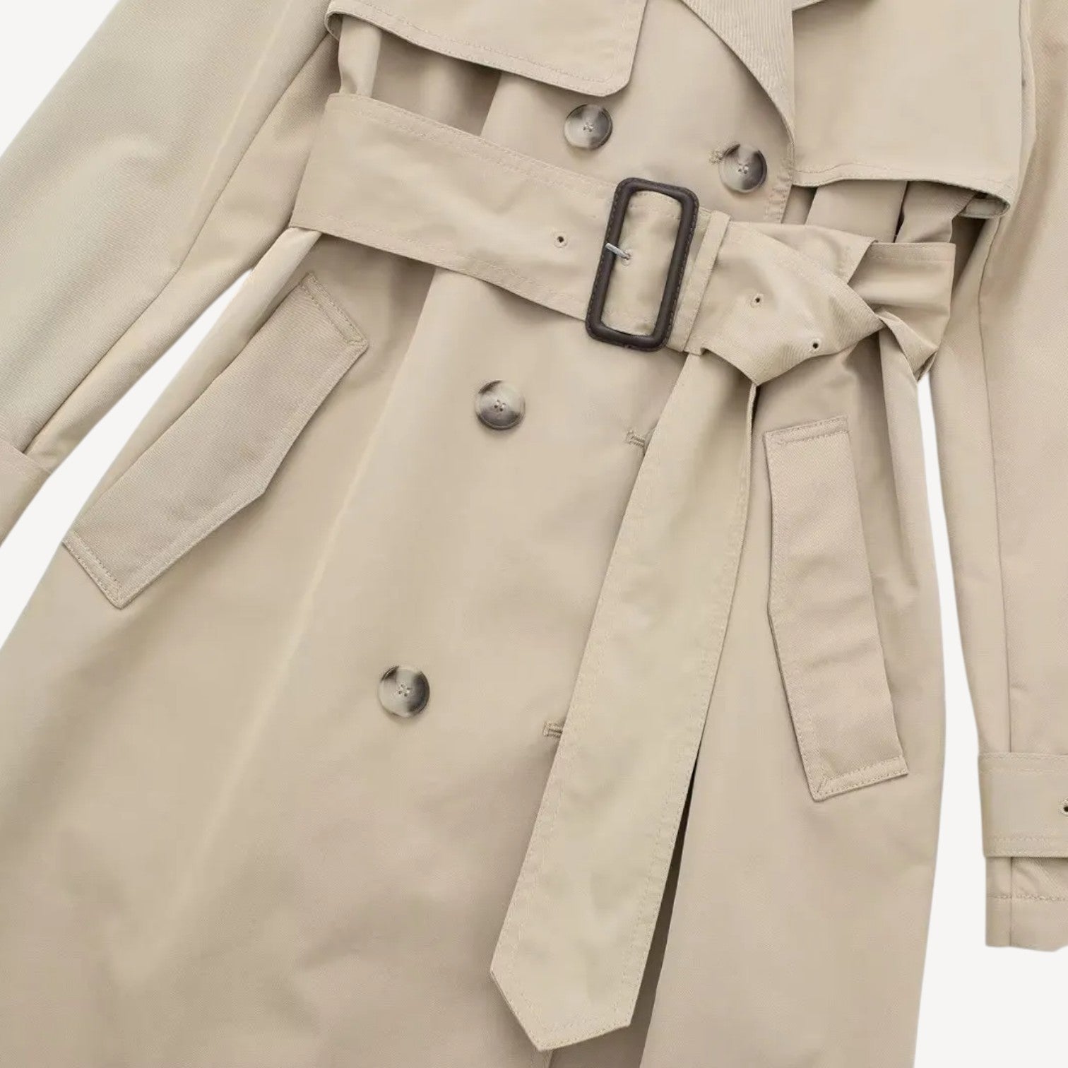 Classic Double-Breasted Trench