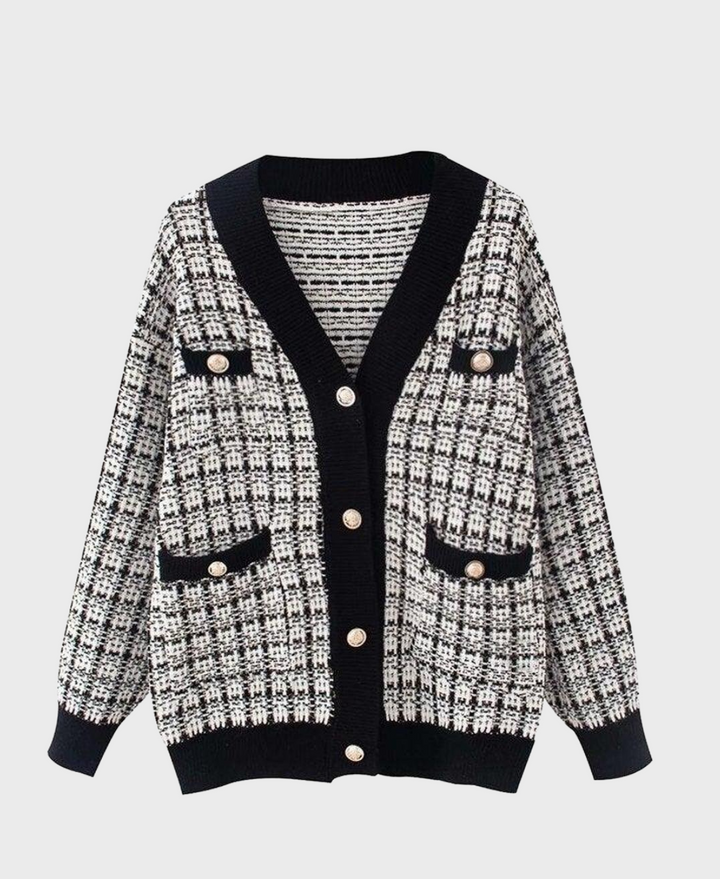 Women’s Tweed Knit Cardigan