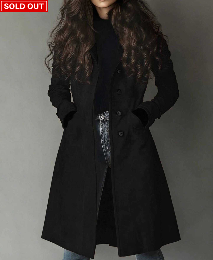 CARMEN – SUEDE TRENCH COAT