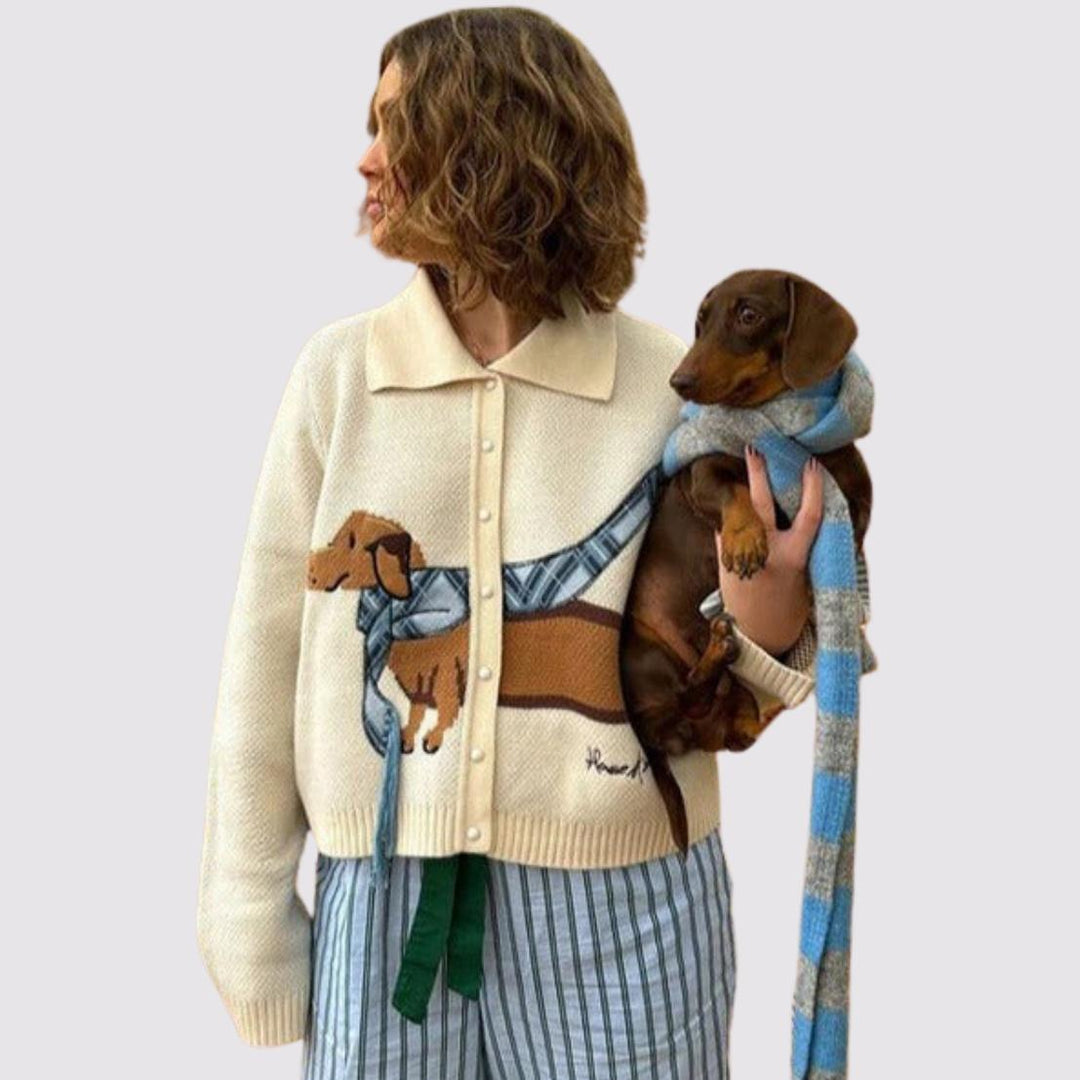 Women’s Dog Print Jacket