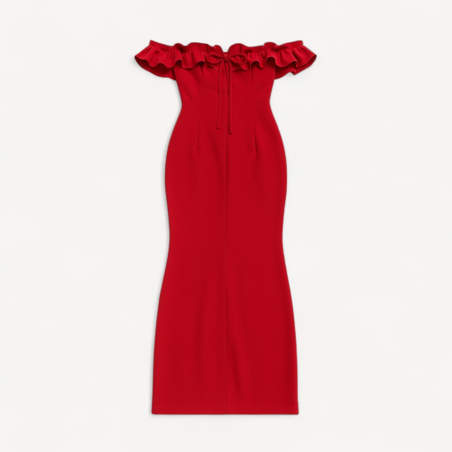 Off Shoulder Ruffle Dress