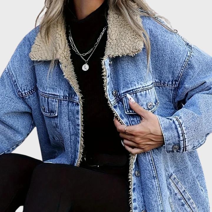 Women’s Casual Denim Winter Jacket