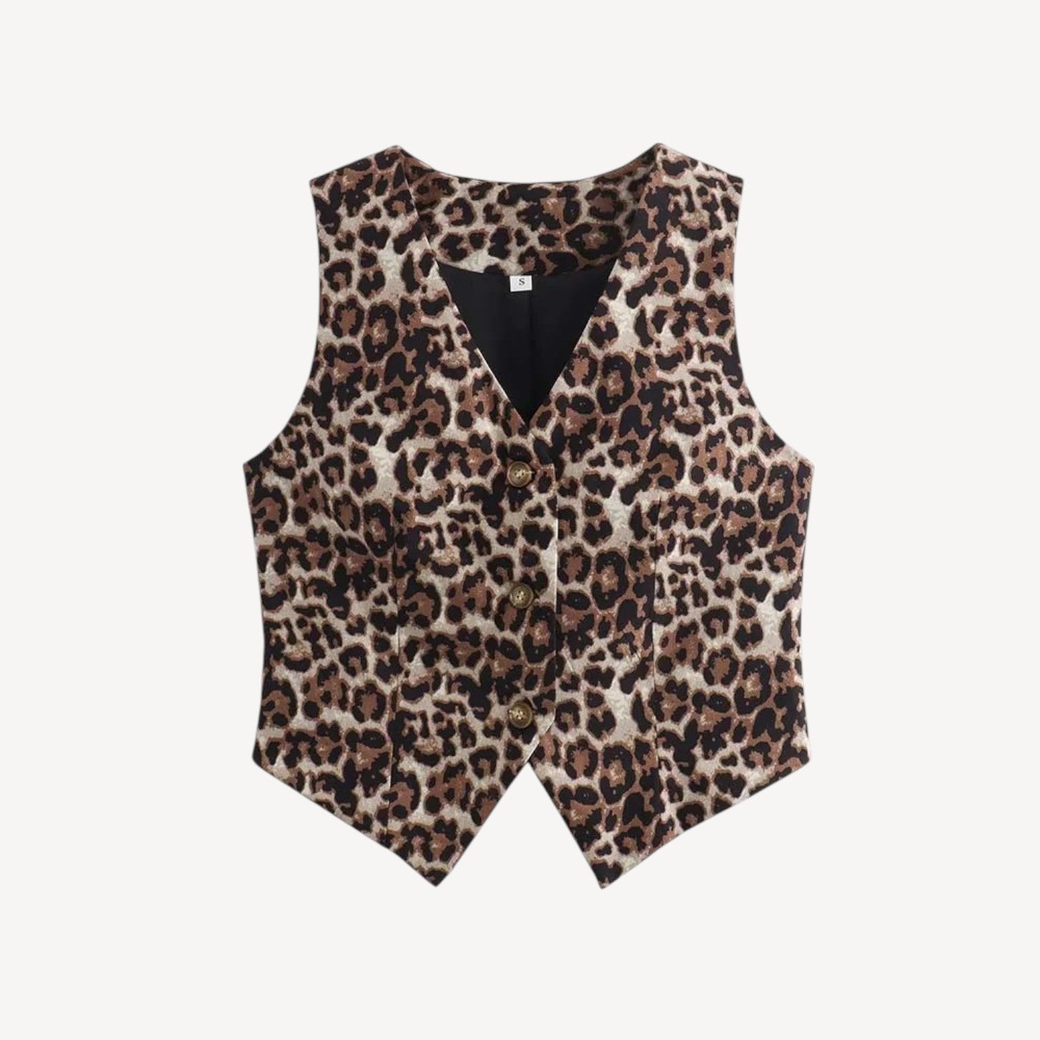 Women’s Leopard Waistcoat