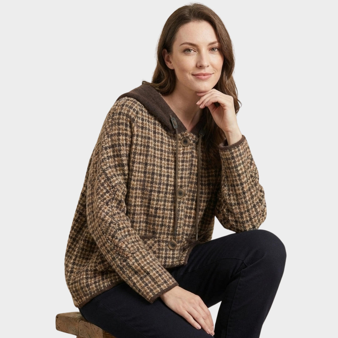 Matilda - Hooded Check Jacket