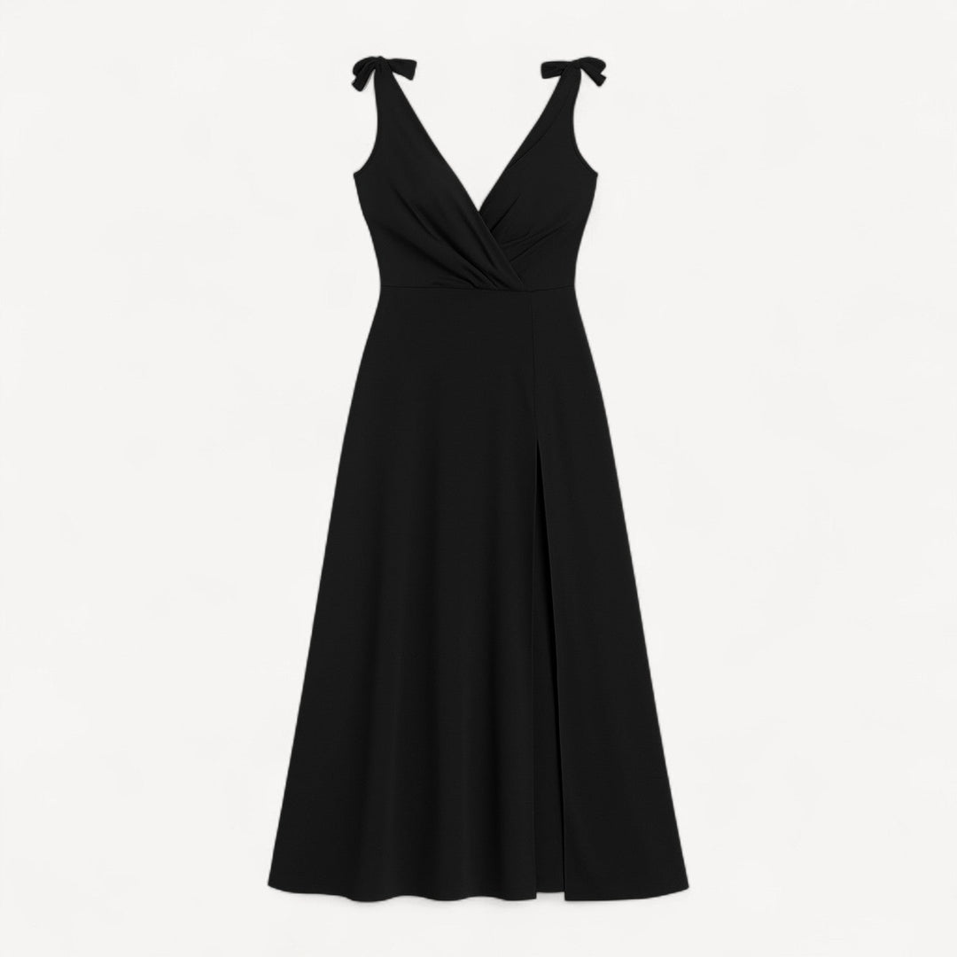 Elegant Slit Evening Gown