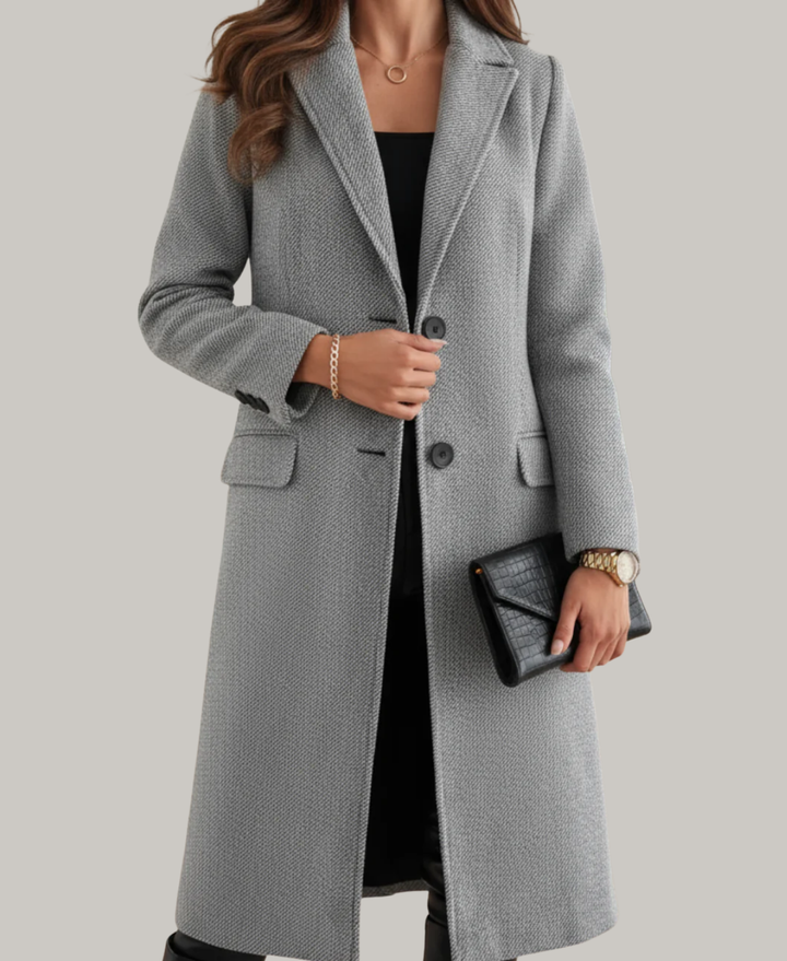 Judith – Elegant Long Wool Coat