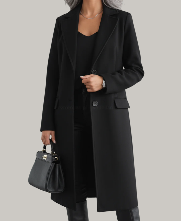 Judith – Elegant Long Wool Coat