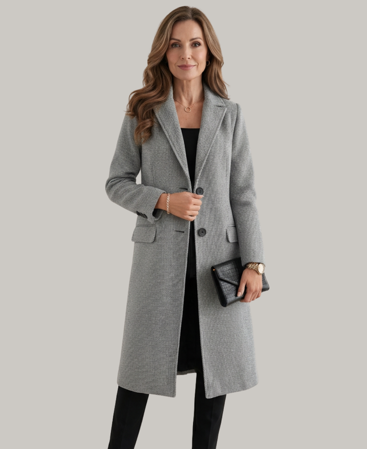 Judith – Elegant Long Wool Coat