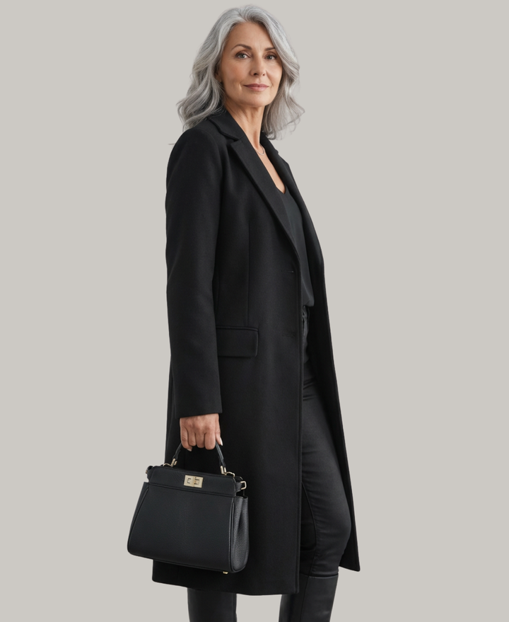 Judith – Elegant Long Wool Coat