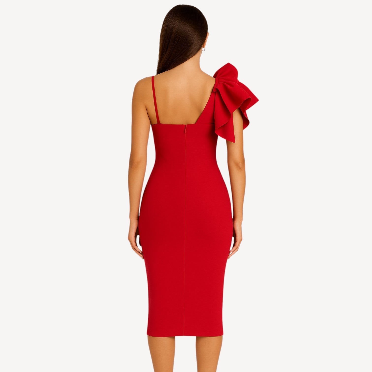 Bow Detail Cocktail Dress