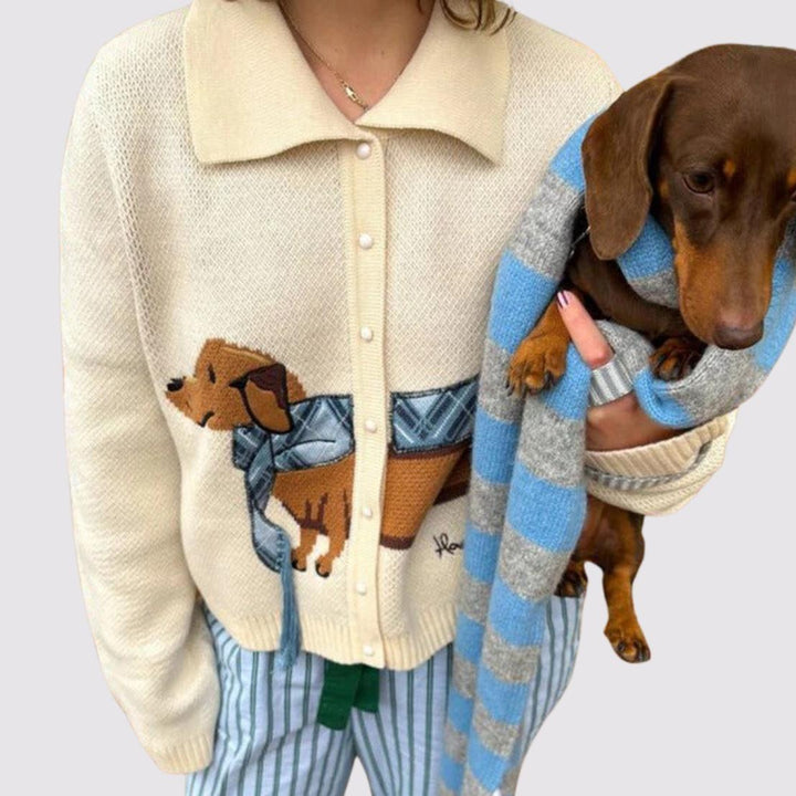 Women’s Dog Print Jacket