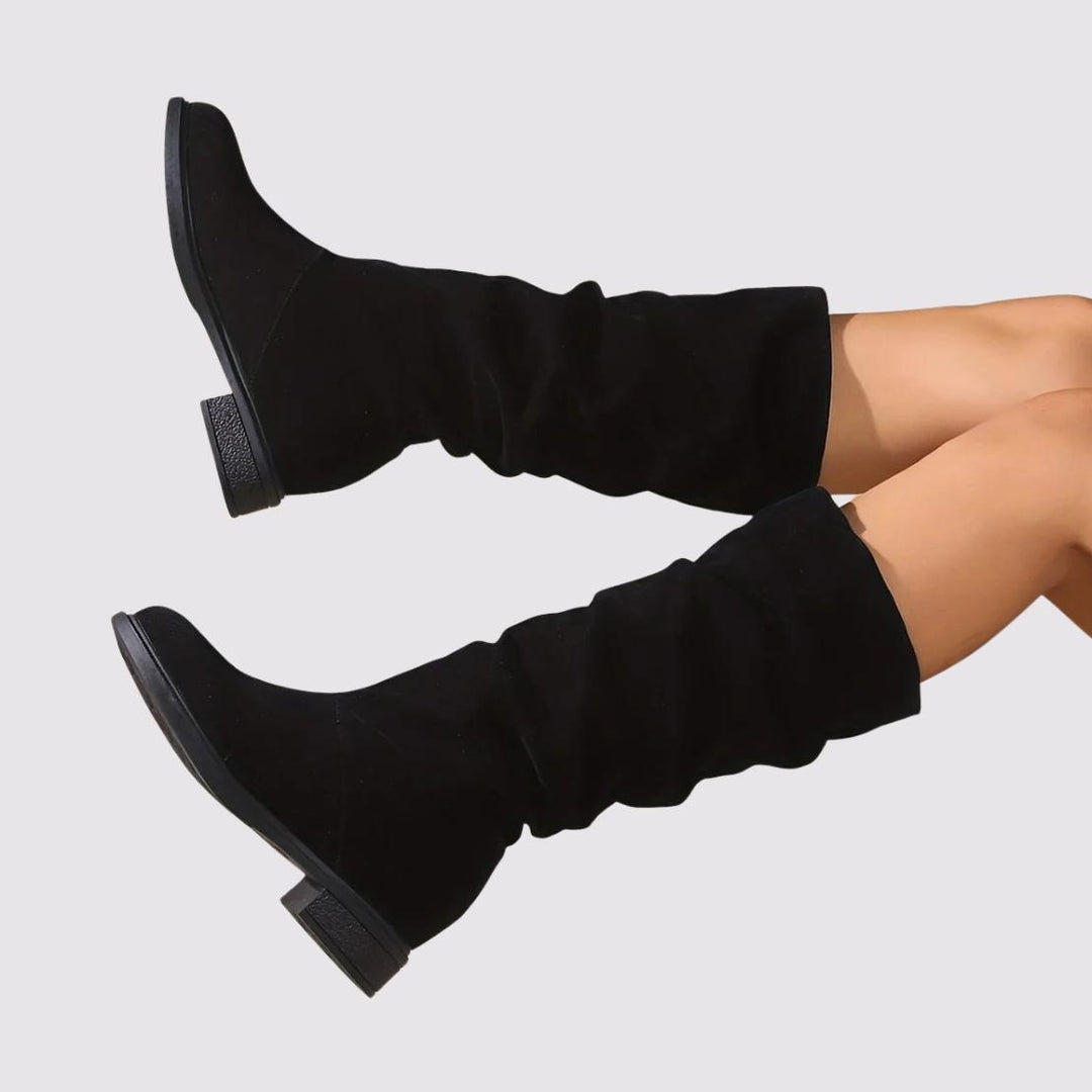 Elara™ Slouchy Mid Calf Boots