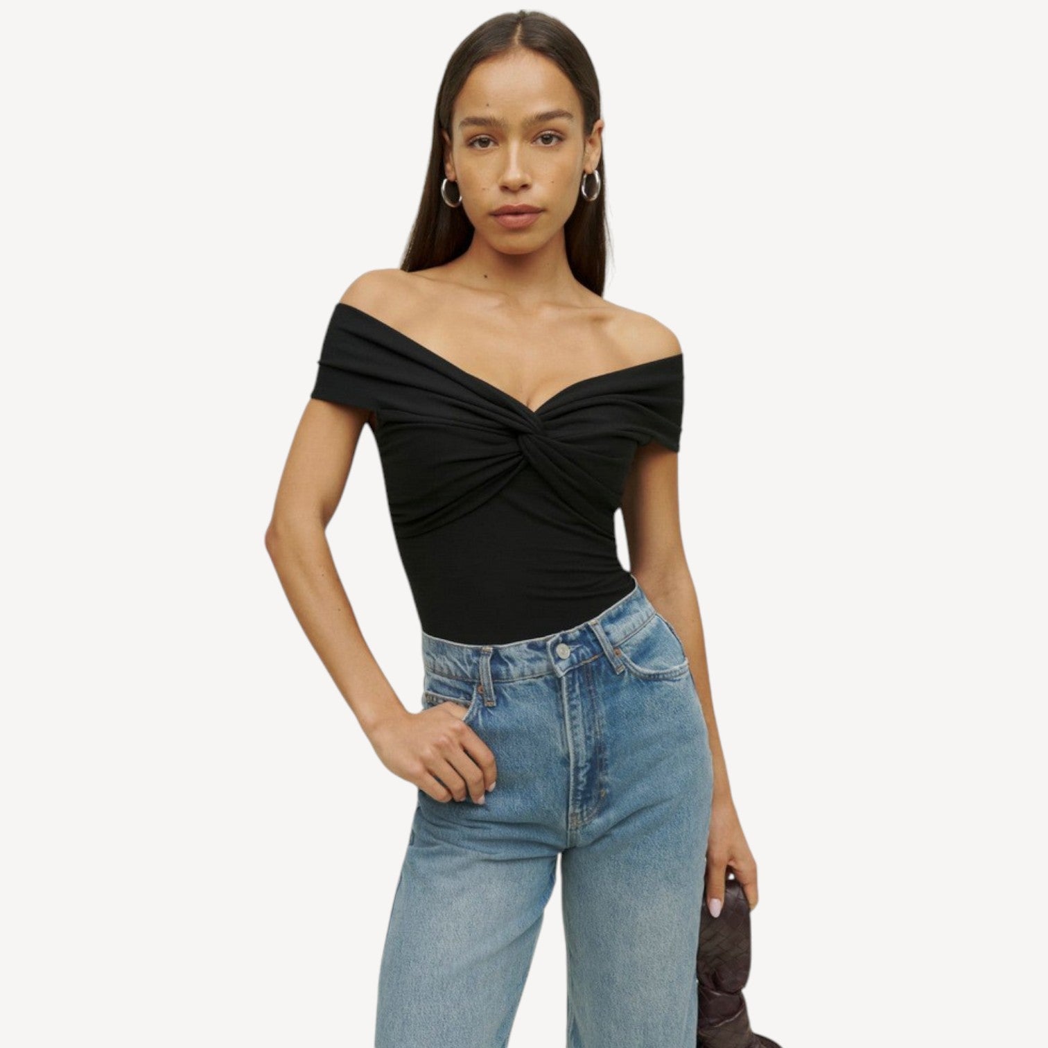 Off Shoulder Twist Top