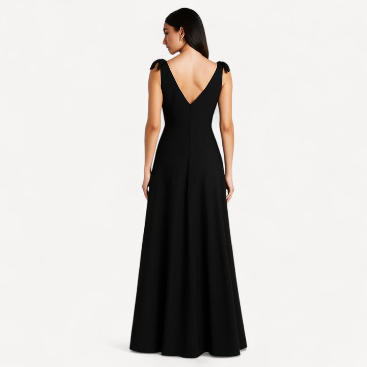 Elegant Slit Evening Gown