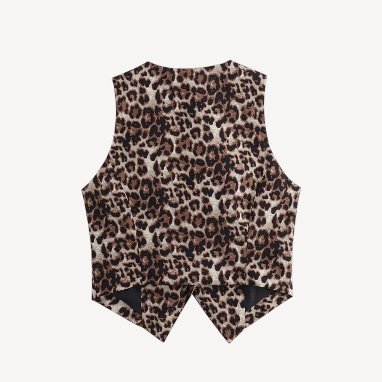 Women’s Leopard Waistcoat