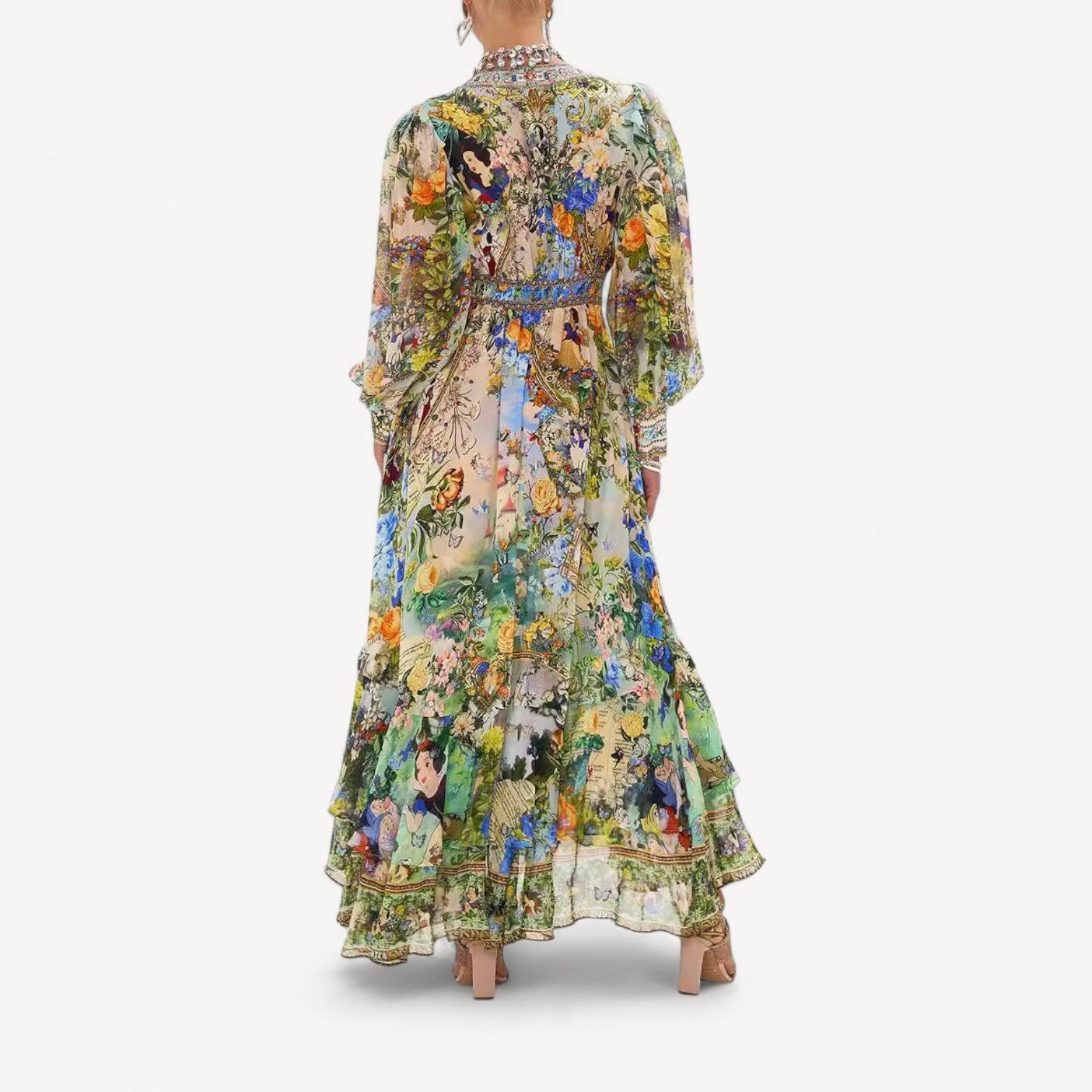 Boho Floral Maxi Dress