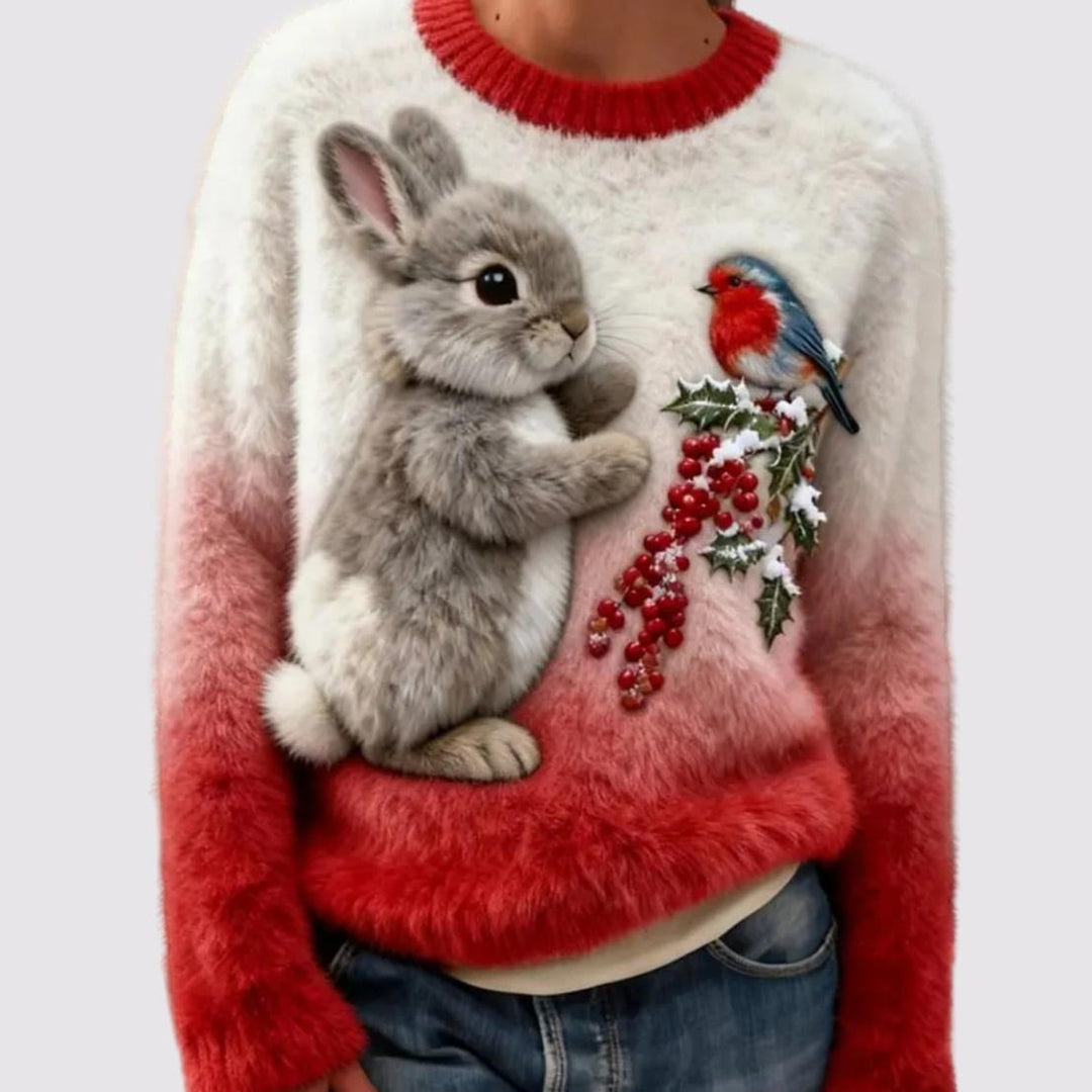 Luna - Frost Bunny Plush Jumper