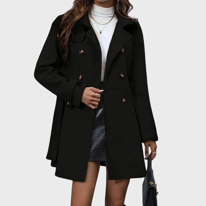 Women's Sophisticated Longline Trench Coat