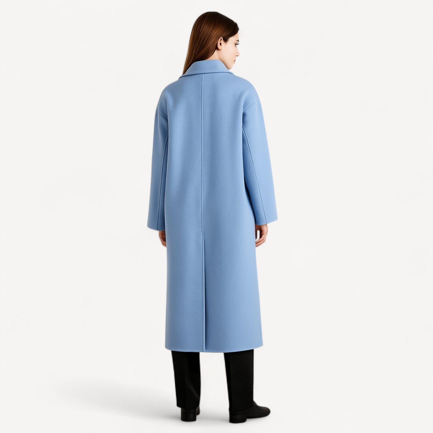 Light Blue Double Coat