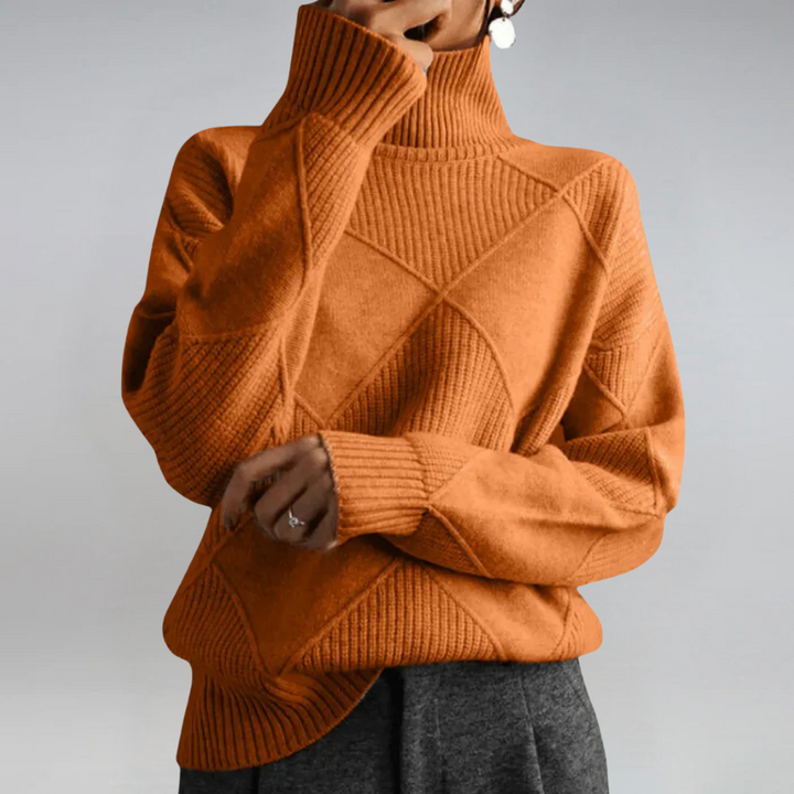 Gique | Luxe Cashmere Turtleneck Sweater