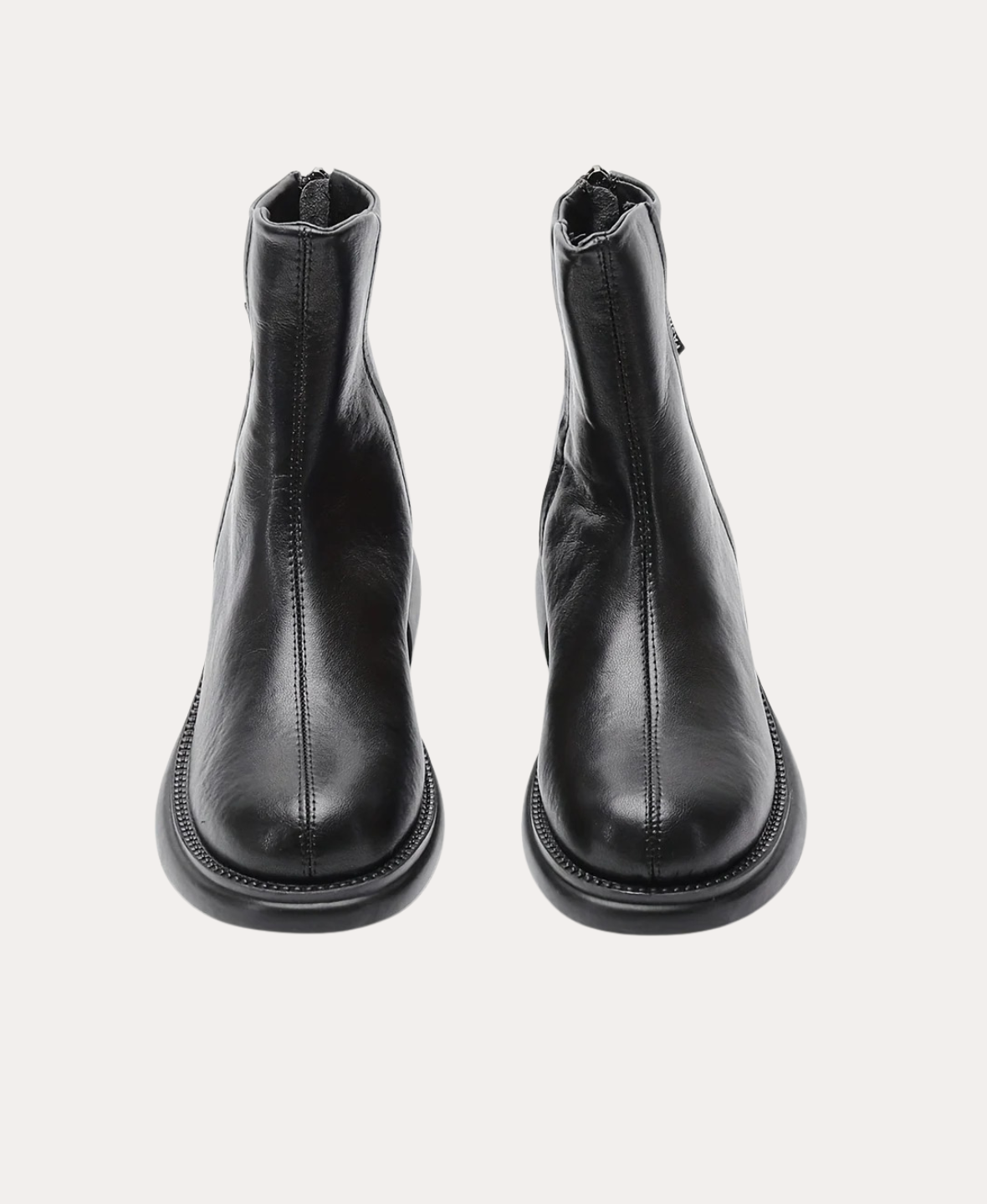 Women’s Leather Ankle Boots Zip